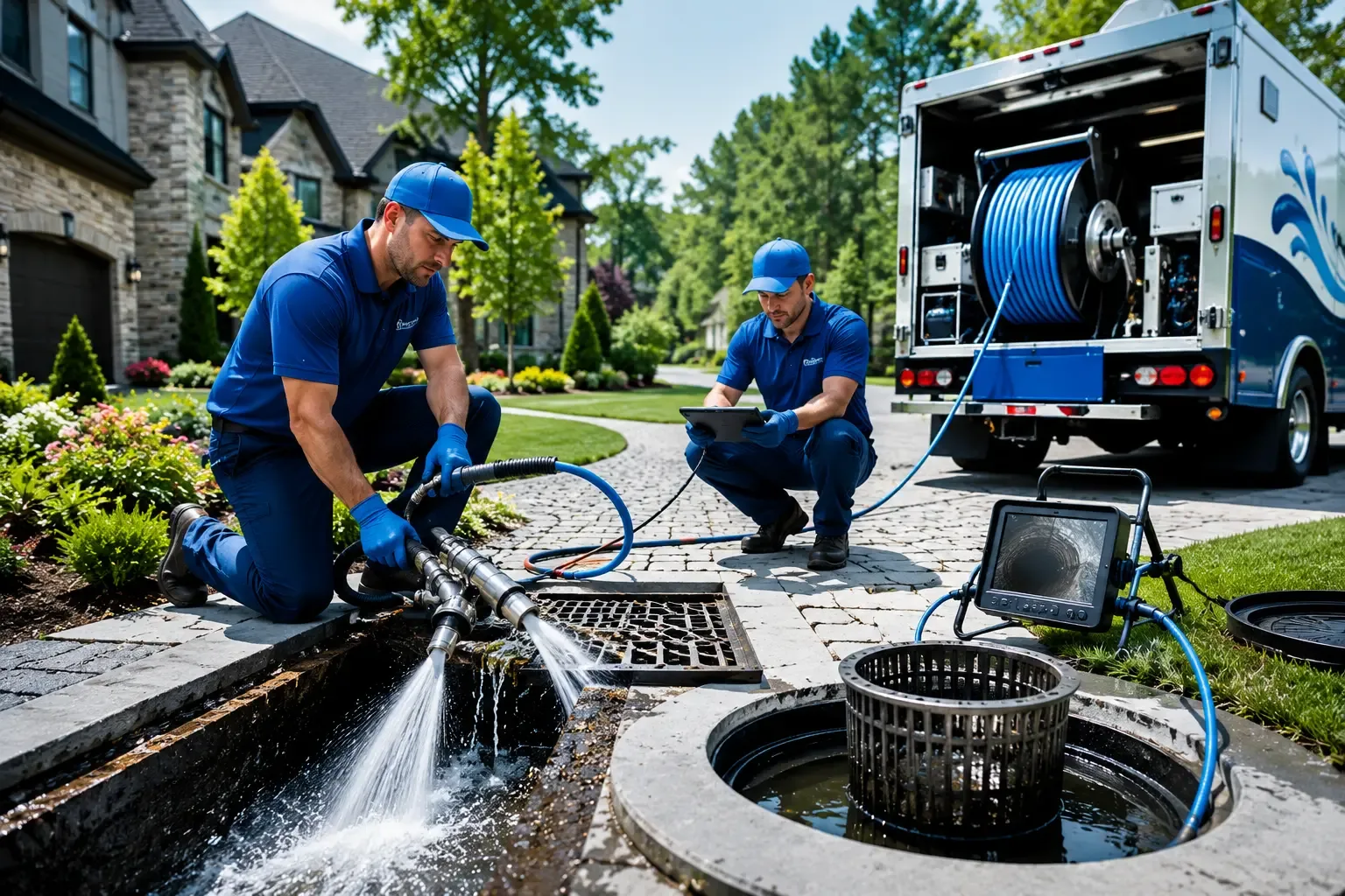 Local outdoor drain cleaning professionals in Conklin, NY